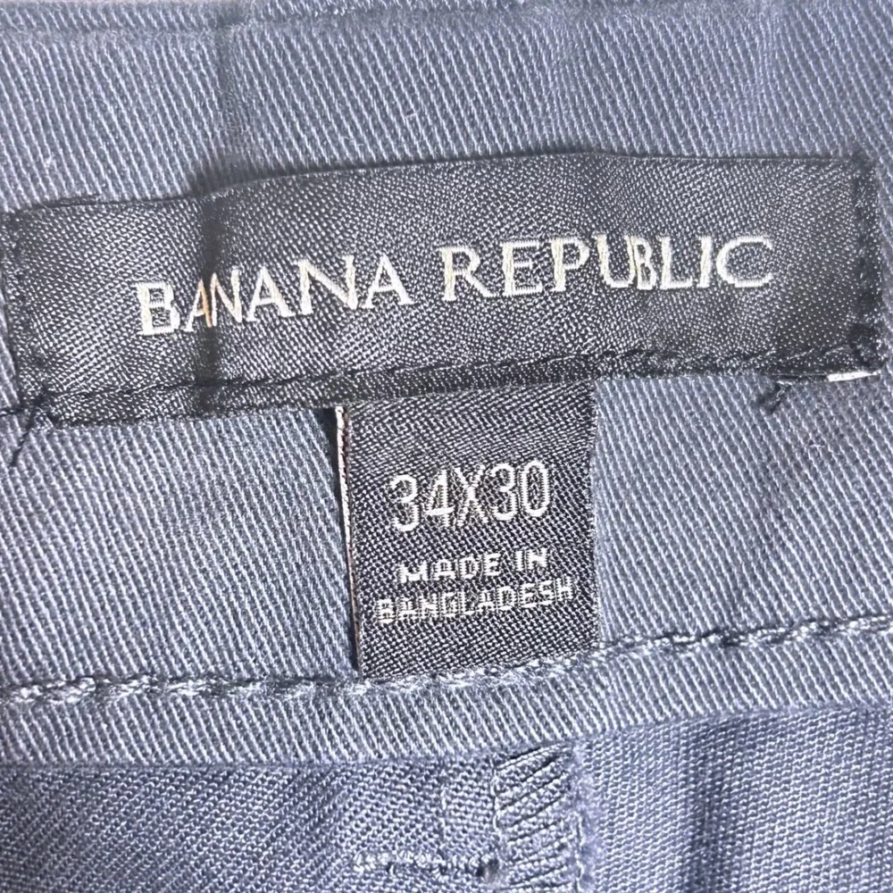 Banana Republic Chino Pants‎ Men's Size 34x30 Casual Flat Front Stretch Travel